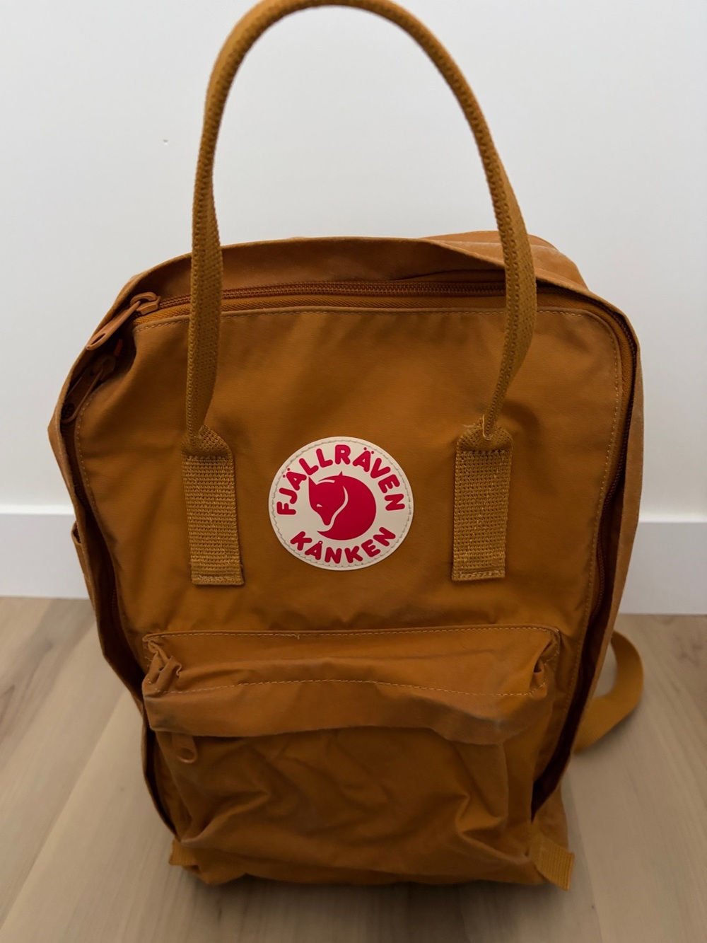 Fjallraven Kanken Backpack in Cognac